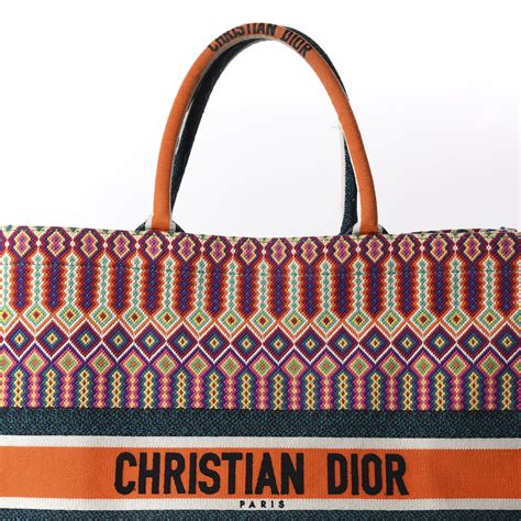 dior book tote orange|christian dior book tote personalized.